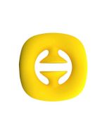 Squeeze Snap Hand Grip Suction Fidget Product Sensory Stress Anxiety Relief ADHD - Yellow