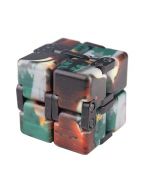 Sensory Infinity Cube Stress Fidget Product for Autism Anxiety Relief - Green