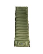 High Qaulity Thicken Inflating Camping Sleeping Mat with Pillow Ultralight Camping Mattress for Camping - Green
