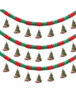 Christmas Banner Bunting Garland Hanging Flag for XMAS Home Party Tree Decor - Tree