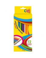 Safety Arts and Crafts Colouring Pencils for School Home 12 Pack