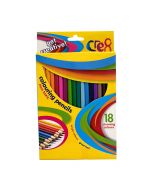 Colouring Pencils Easy Erase Colouring Pencils - 18 Colours