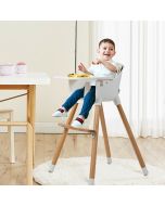 2 in 1 Baby High Chair Child Feeding Seat Safety Belt