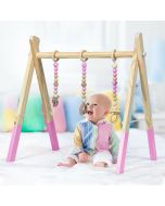 Foldable Wooden Baby Gym