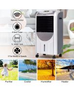 4 in 1 Evaporative Air Conditioning Fan Heater 3 Speed