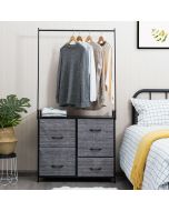 Chest of Drawers with Hanging Rail