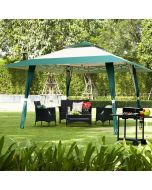 4 x 4m Garden Gazebo with 2 Tier Roof