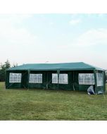 3 x 9M Gazebo Canopy Pop-up Waterproof Garden Wedding Party Tent