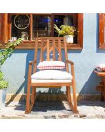 Wooden Garden Rocking Chair