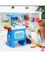 Children's Convertible Pretend Medical Trolley / Doctor's Case Play Set