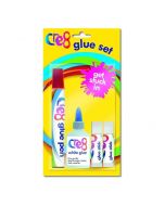 Craft Glue Set Includes Glue Pen Glue Sticks and White Glue Adhesive Set for Home and School
