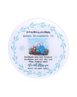 Queen Elizabeth ll In Memory Memorial Christmas Bauble Tree Decoration Keepsake - Pattern H