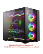 GameMax Infinity Gaming Case w/ Glass Side & Front