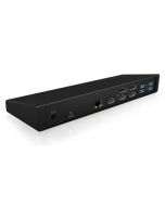 Icy Box IB-DK2244AC USB-A/C 14-in-1 Docking Station w/ PD 60W - 1x USB-C