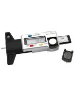 0-25mm LCD Digital Tyre Depth Gauge Caliper Tread Motorbike Car Truck Tester Measurer - Silver