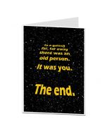 In A Galaxy Far Away Birthday Card