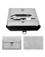 15.4 Inch MacBook Pro/iPad Sleeve Felt Laptop Protective Case - Grey