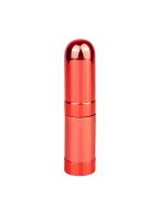 6ml Mini Portable Travel Refillable Metal Perfume Liquid Atomizer Bottle - Red