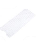 Non Slip Shower Mat Strong Suction Anti-Mold Rubber Mat 40x100cm - Clear