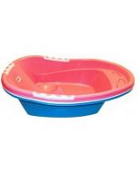 Plastic Baby Girl Toddlers Bath Tub Indoor First Born Baby Bath 80 x 48cm Pink