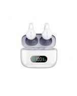 S30 Bluetooth Wireless Earbuds Ear Clip Bone Conduction Headphones Sport Headset - White