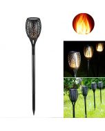 Solar Garden Lights Outdoor Waterproof LED Flickering Flames Torch