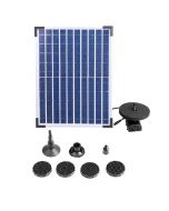 10W Solar Water Pump Floating Fountain