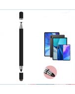 3 in 1 Multifunction Fine Point Round Thin Tip Touch Screen Pen - Black