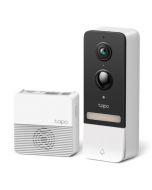 TP-LINK TAPO D230S1 Smart Battery 2K 5MP Video Doorbell Kit w/ Hub