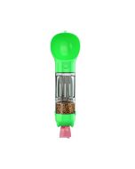 300 ml Pet Dog Water Bottle Portable Drinking Water Dispenser with Poo bags - Green