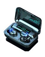 F9-8 TWS Bluetooth 5.1 Headphones Charge Display Premium Wireless Headset